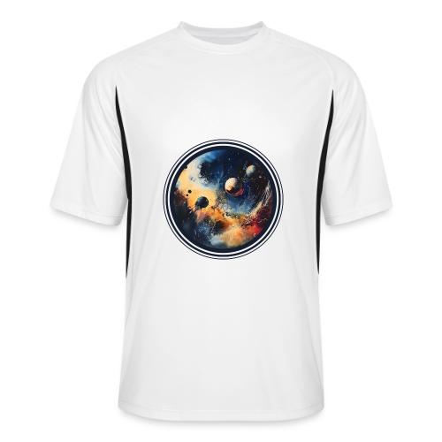 Chaotic Color Planets - Men’s Cooling Performance Color Blocked Jersey