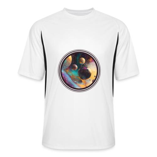 Planets in the Abstract - Men’s Cooling Performance Color Blocked Jersey