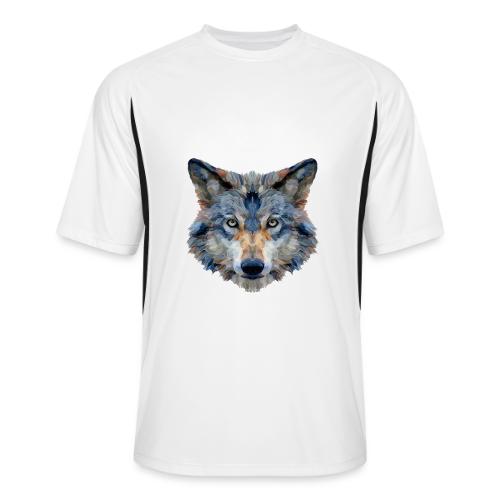 Wolf: Chromatic Wild Gaze - Men’s Cooling Performance Color Blocked Jersey