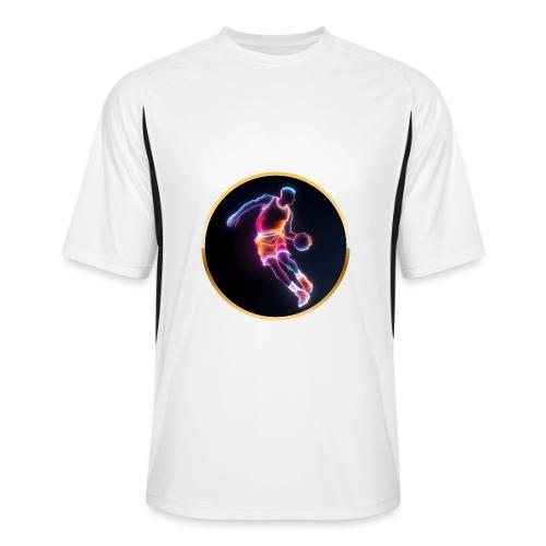 Neon Basketball Player - Men’s Cooling Performance Color Blocked Jersey