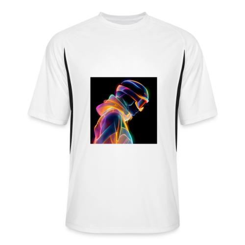Snowboarding: Neon Gravity Ride - Men’s Cooling Performance Color Blocked Jersey