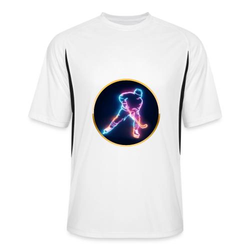 Golden Neon Hockey - Men’s Cooling Performance Color Blocked Jersey
