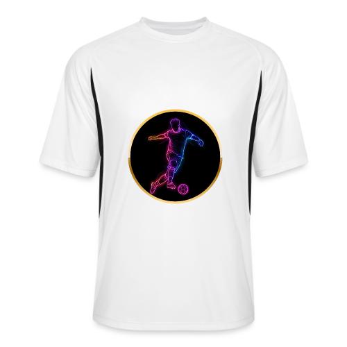 Neon Soccer Flow - Men’s Cooling Performance Color Blocked Jersey