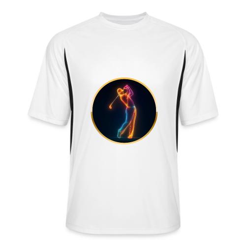Neon Golf Motion - Men’s Cooling Performance Color Blocked Jersey