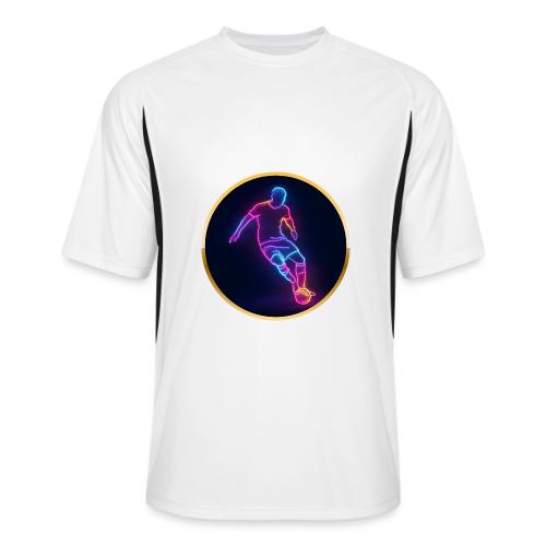 Soccer: Neon Golden Goal - Men’s Cooling Performance Color Blocked Jersey