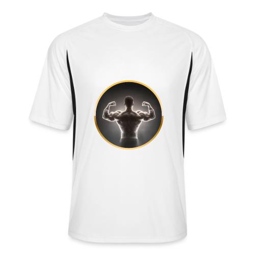 Bodybuilding: Neon Strength Frame - Men’s Cooling Performance Color Blocked Jersey