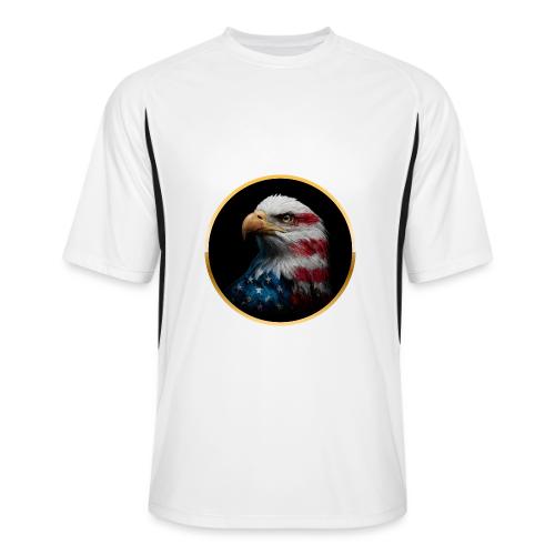 USA: Liberty Emblem - Men’s Cooling Performance Color Blocked Jersey