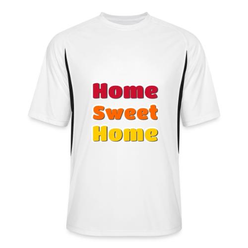 Home Sweet Home Colorful Typography - Men’s Cooling Performance Color Blocked Jersey