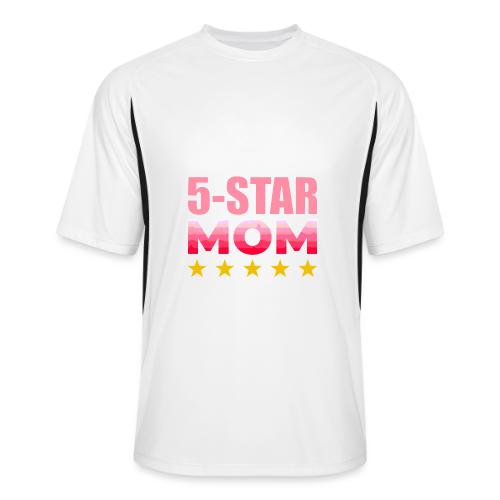 Five Stars Mom - Men’s Cooling Performance Color Blocked Jersey