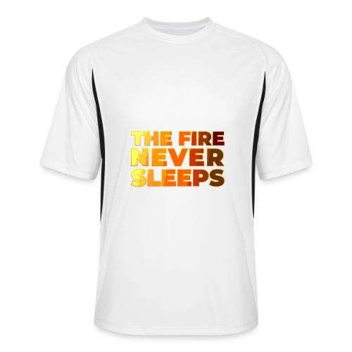 The fire never sleeps - Men’s Cooling Performance Color Blocked Jersey