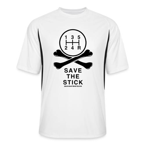 Save the Stick - Bones - Men’s Cooling Performance Color Blocked Jersey