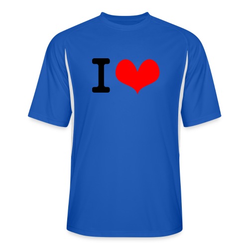 I Love what - Men’s Cooling Performance Color Blocked Jersey