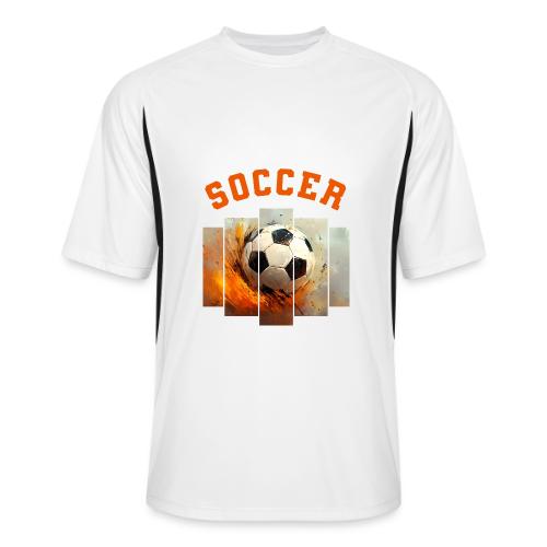 Soccer Iconic Touch - Men’s Cooling Performance Color Blocked Jersey