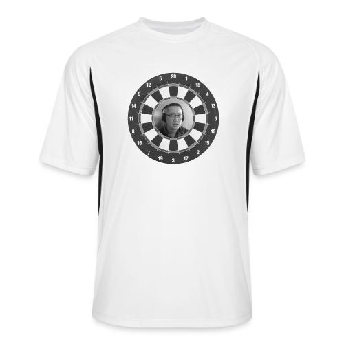 Producer Jay on Dartboard with Fusco Show back - Men’s Cooling Performance Color Blocked Jersey