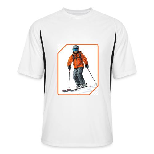 Skiing Thrill Ride - Men’s Cooling Performance Color Blocked Jersey
