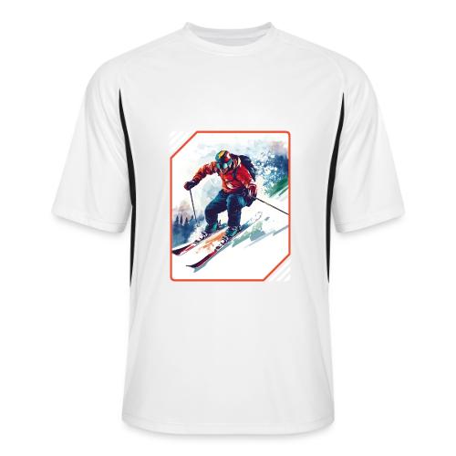 Skiing is Life - Men’s Cooling Performance Color Blocked Jersey