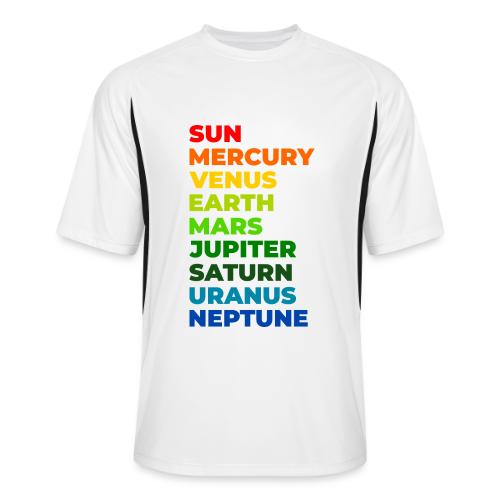 Color the solar system - Men’s Cooling Performance Color Blocked Jersey