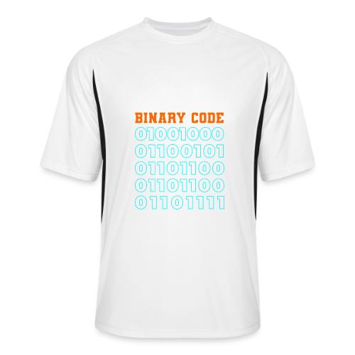 Say Hello in Binary code - Men’s Cooling Performance Color Blocked Jersey