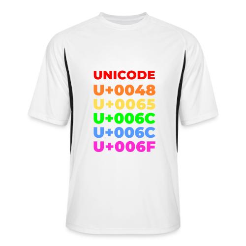 Hello, in unicode - Men’s Cooling Performance Color Blocked Jersey