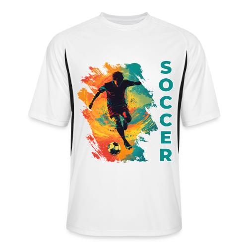 Soccer Hero Mode - Men’s Cooling Performance Color Blocked Jersey