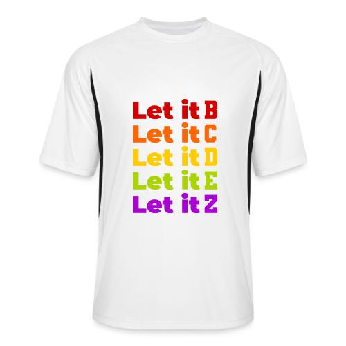 Let It Be Alphabetical - Men’s Cooling Performance Color Blocked Jersey