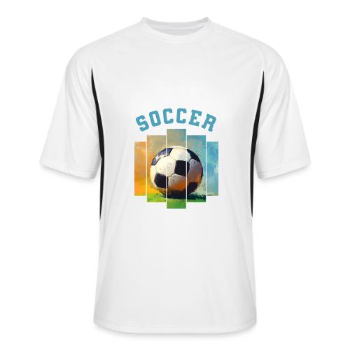 Soccer Ball Vibes - Men’s Cooling Performance Color Blocked Jersey