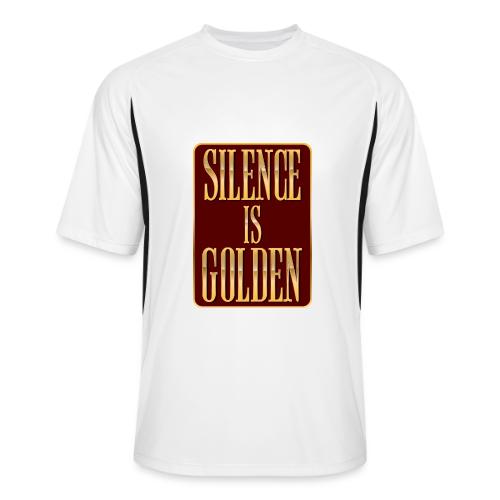 Silence Is Golden - Men’s Cooling Performance Color Blocked Jersey