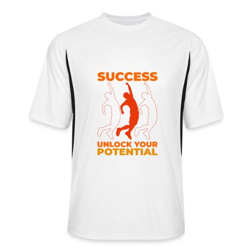Unlock Success - Men’s Cooling Performance Color Blocked Jersey