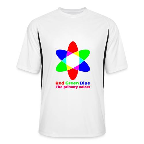 Primary colors: RGB Origins - Men’s Cooling Performance Color Blocked Jersey