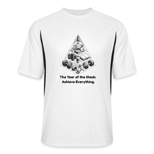 The Resolution Pyramid T-Shirt, Mug, & Leggings - Men’s Cooling Performance Color Blocked Jersey