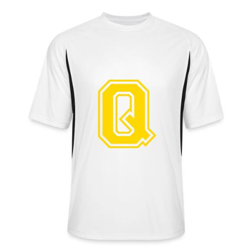 Letter Q – Capital Athletic Alphabet Monogram - Men’s Cooling Performance Color Blocked Jersey
