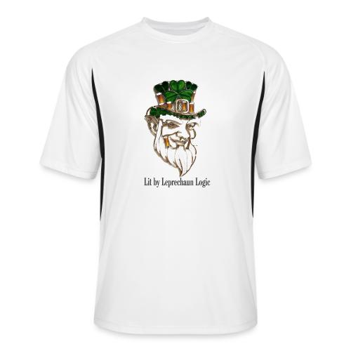 Leprechaun Lantern Mischief T-Shirt - Men’s Cooling Performance Color Blocked Jersey