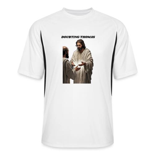 Doubting Thomas Resurrection T Shirt, Gift - Men’s Cooling Performance Color Blocked Jersey