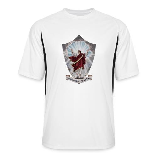 Easter Ascended in Glory T Shirt,Resurrection Gift - Men’s Cooling Performance Color Blocked Jersey