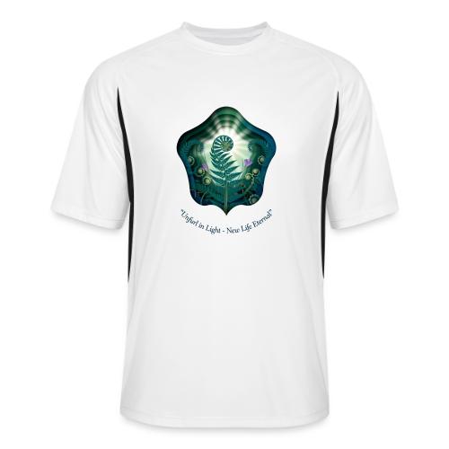 Easter Unfurl in Light Resurrection T Shirt, Gift - Men’s Cooling Performance Color Blocked Jersey