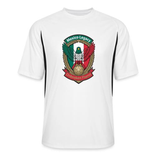 Mexico Eagle Legacy T-Shirt, Mexican Pride Gift - Men’s Cooling Performance Color Blocked Jersey