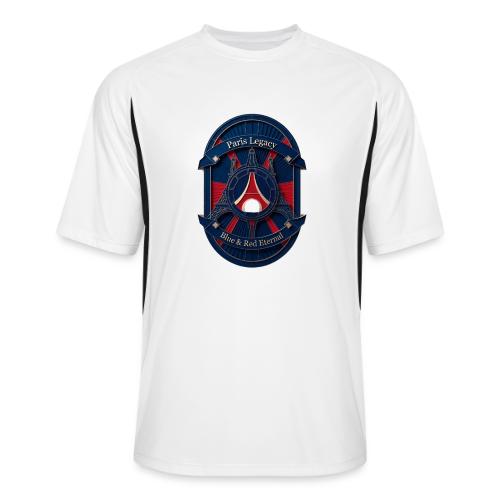 Paris Pride Heritage T Shirt, Soccer Fan Gift - Men’s Cooling Performance Color Blocked Jersey