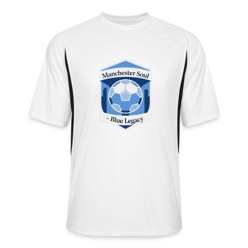 Manchester Soul Soccer City Emblem T Shirt, Gift - Men’s Cooling Performance Color Blocked Jersey