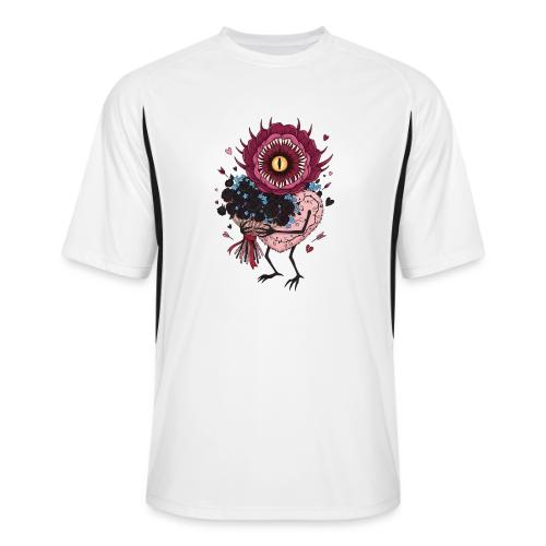 Gothic Valentine Eldritch Bloom – Dark Rom - Men’s Cooling Performance Color Blocked Jersey