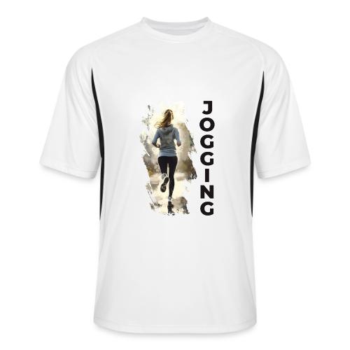 Jogging: Run into Motion - Men’s Cooling Performance Color Blocked Jersey
