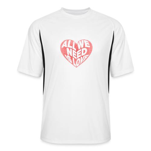 All We Need is Love in Heart - Men’s Cooling Performance Color Blocked Jersey