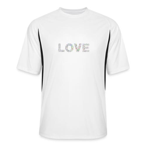 LOVE Peace Merchandise - Men’s Cooling Performance Color Blocked Jersey