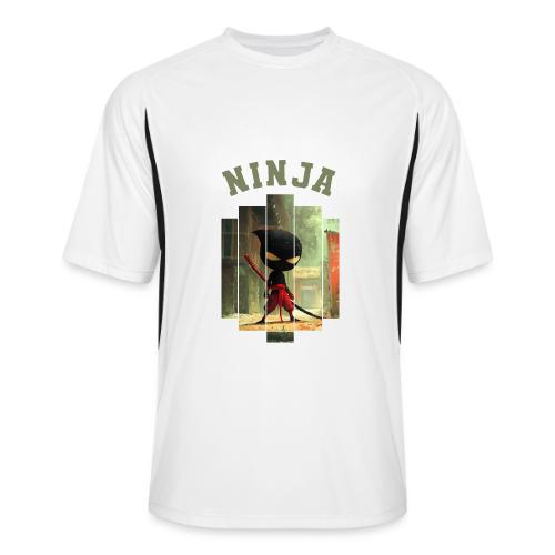 Cute Ninja Attack - Men’s Cooling Performance Color Blocked Jersey