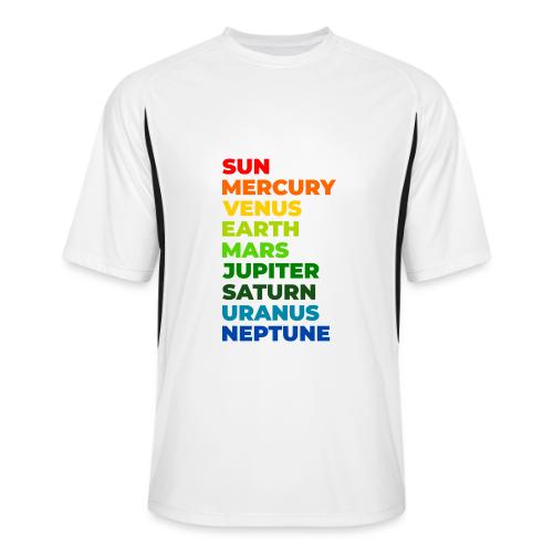 Color the solar system - Men’s Cooling Performance Color Blocked Jersey