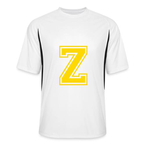 Letter Z – Capital Athletic Alphabet Monogram - Men’s Cooling Performance Color Blocked Jersey