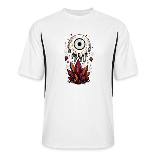 Melting Eyeball - Men’s Cooling Performance Color Blocked Jersey