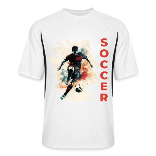 Soccer Blaze - Men’s Cooling Performance Color Blocked Jersey
