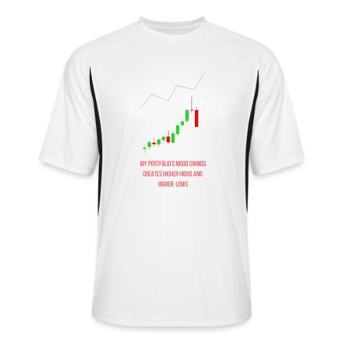 Technical Analysis Trading T-Shirt| Sarcastic - Men’s Cooling Performance Color Blocked Jersey