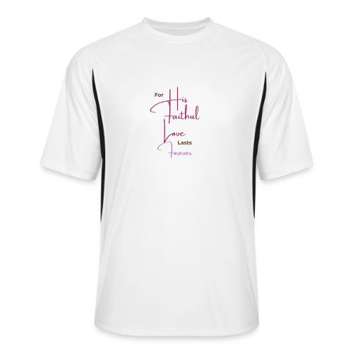HisFaithFulLove - Men’s Cooling Performance Color Blocked Jersey