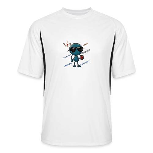 Smoon City 2_I heart Mrs S - Men’s Cooling Performance Color Blocked Jersey